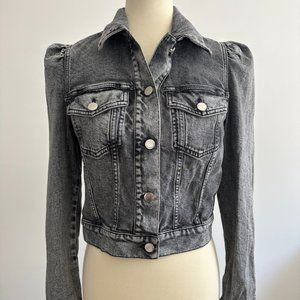 Stella McCartney Puff Sleeve Denim Jacket